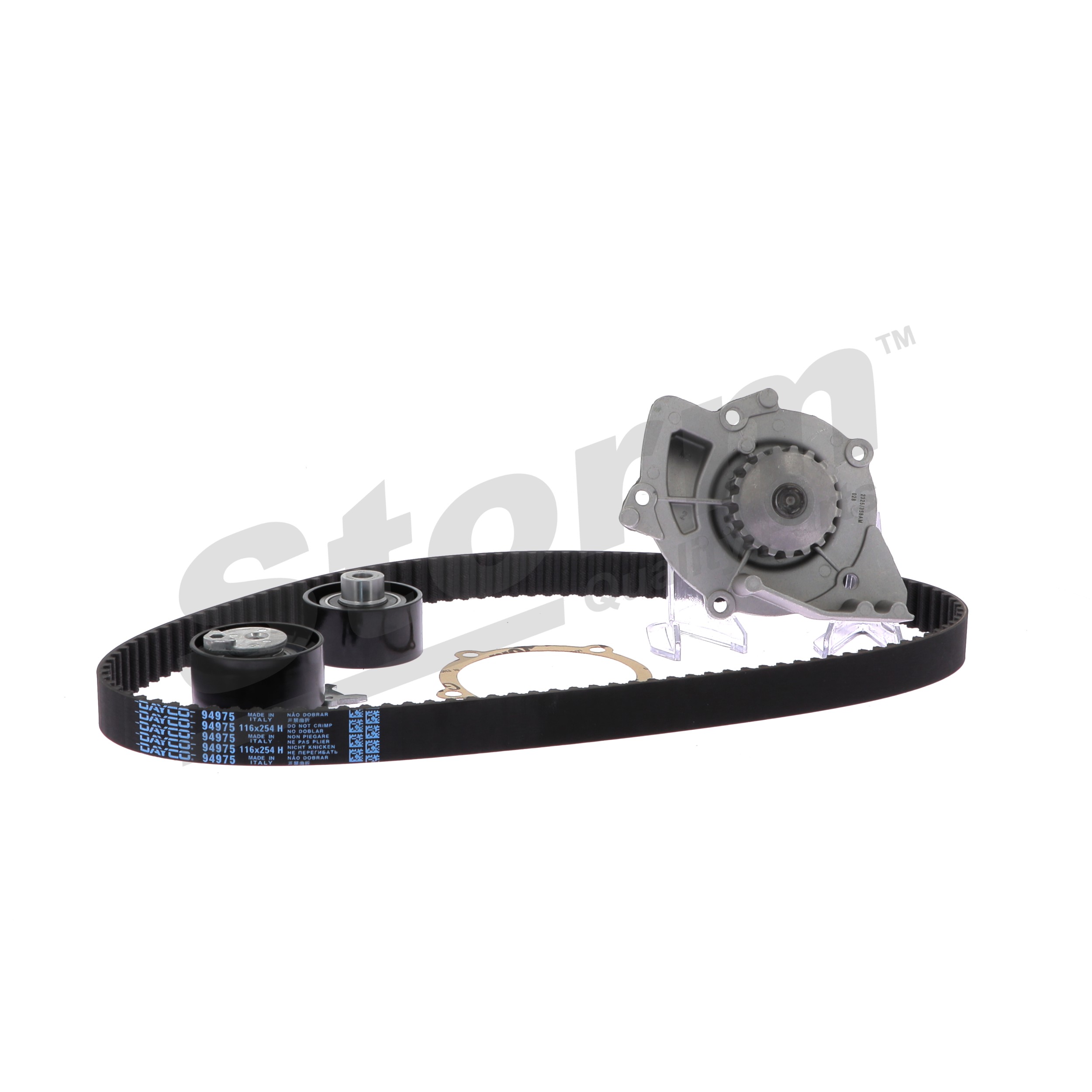 STORM QUALITY PARTS 904595KP Pompe à eau + kit de distribution Peugeot 308 3 Portes 2.0 HDi 140 CV Diesel 2011