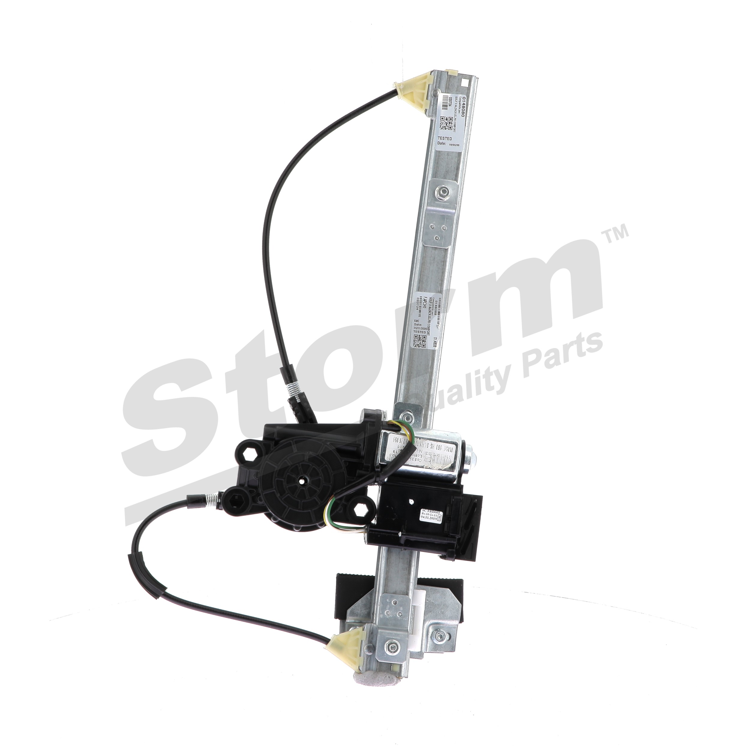 Fensterheber 96074 STORM QUALITY PARTS 1H4839402A VW, AUDI