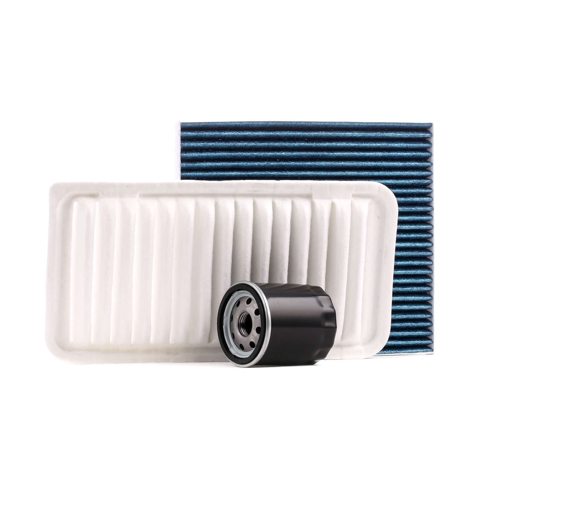 Kit de filtres 17801 0D010 RIDEX 4055F2953 TOYOTA, DAIHATSU, LEXUS