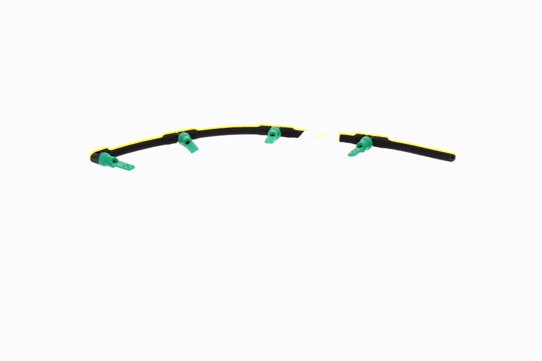 Slang, lekbrandstof 5524 5385 VAICO V24-1151 OPEL, FORD, FIAT, ALFA ROMEO, LANCIA
