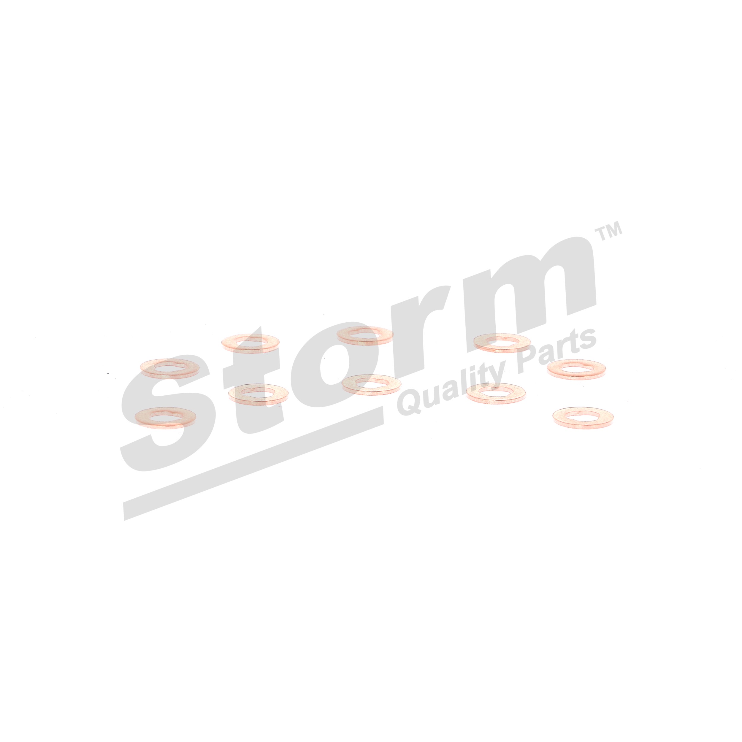 STORM QUALITY PARTS 46000000918 Injector afdichtring MITSUBISHI Colt VI (Z30) 1.5 DI-D (Z38A) 95 Pk Diesel OM 639.939