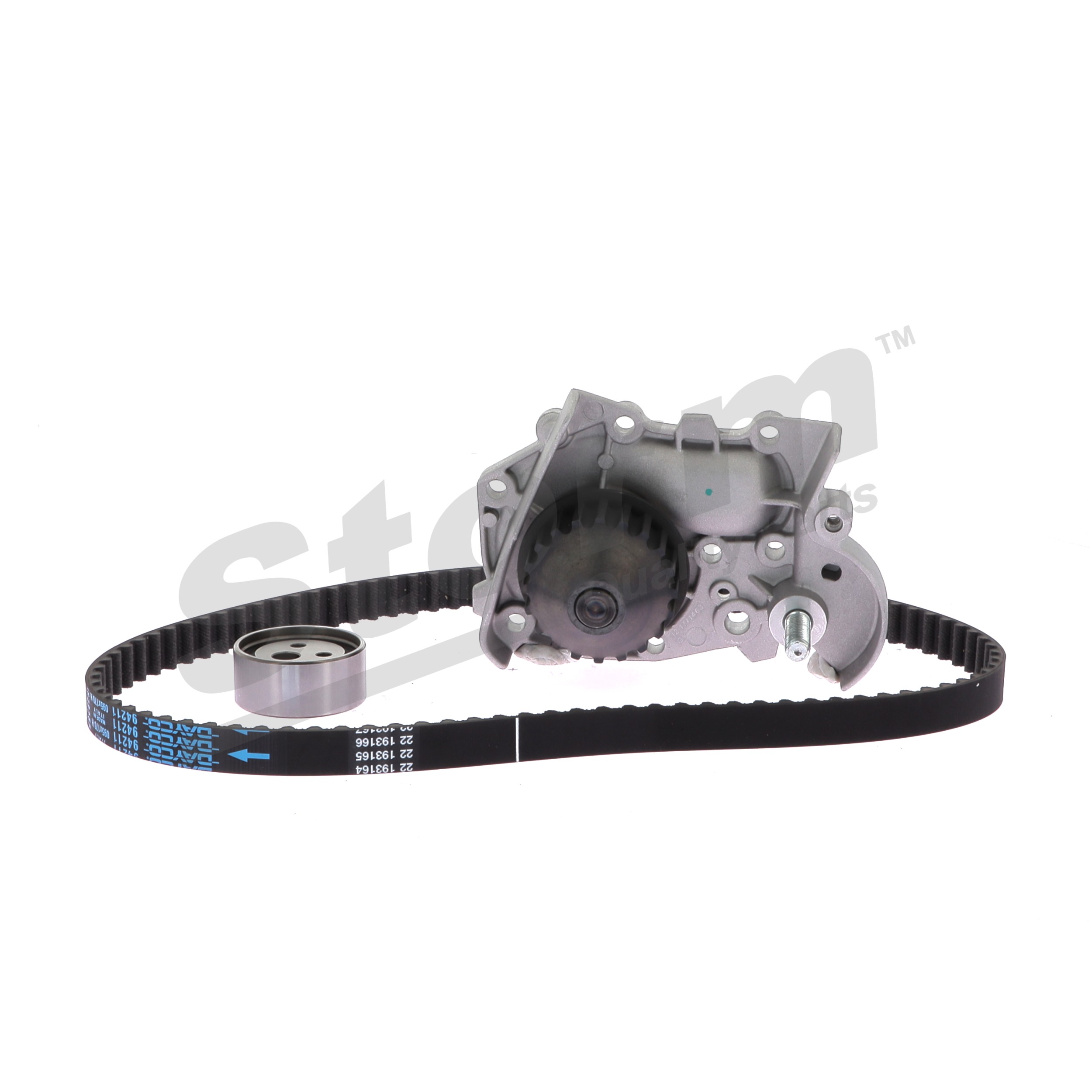 STORM QUALITY PARTS 5550057KP Wasserpumpe + Zahnriemensatz Wasserpumpe + Zahnriemensatz 5550057KP STORM QUALITY PARTS 7701472726 RENAULT, NISSAN, DACIA, RENAULT TRUCKS