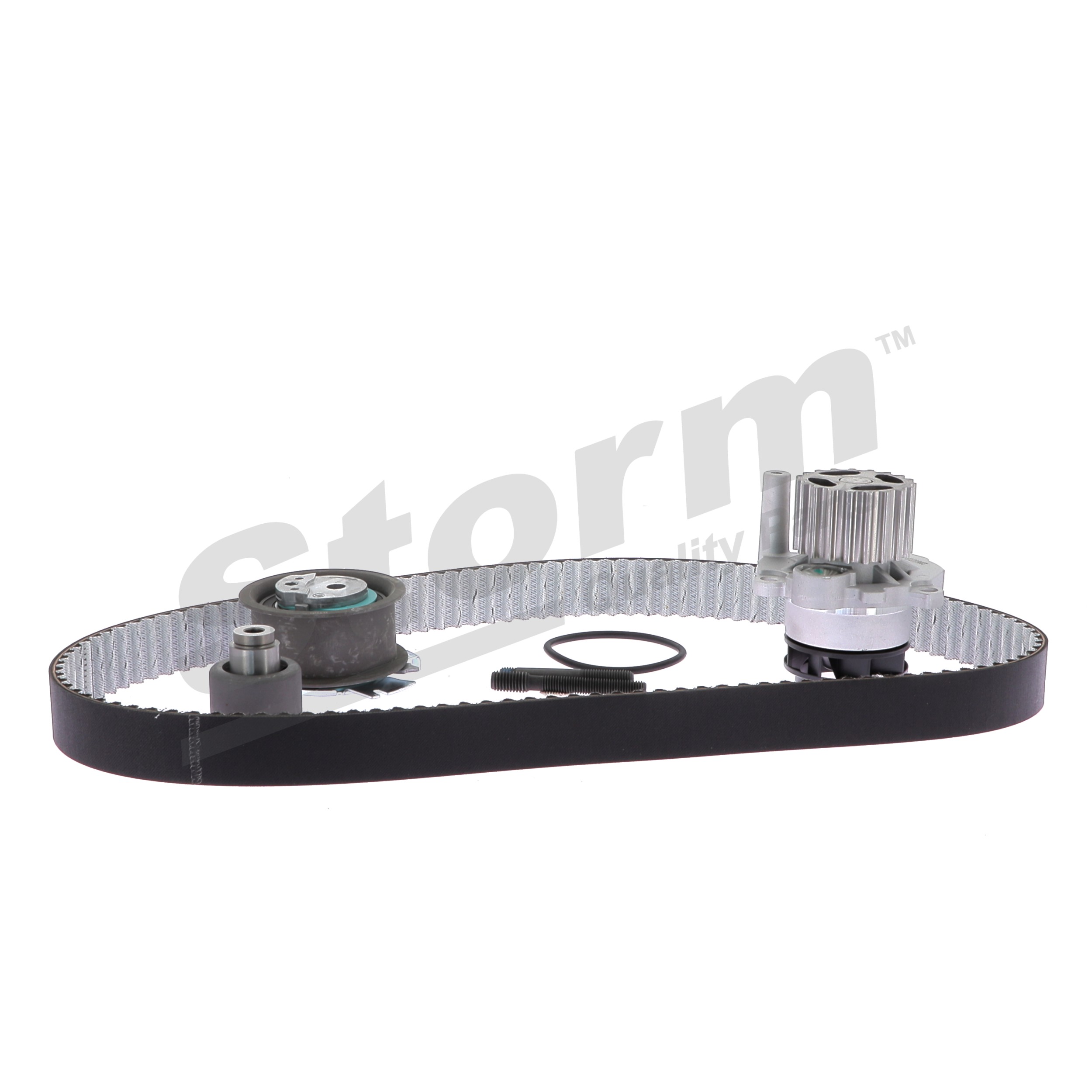 Vesipumppu + jakohihnasarja 5550584KP STORM QUALITY PARTS 038 109 119L VW, FORD, AUDI, SKODA, SEAT