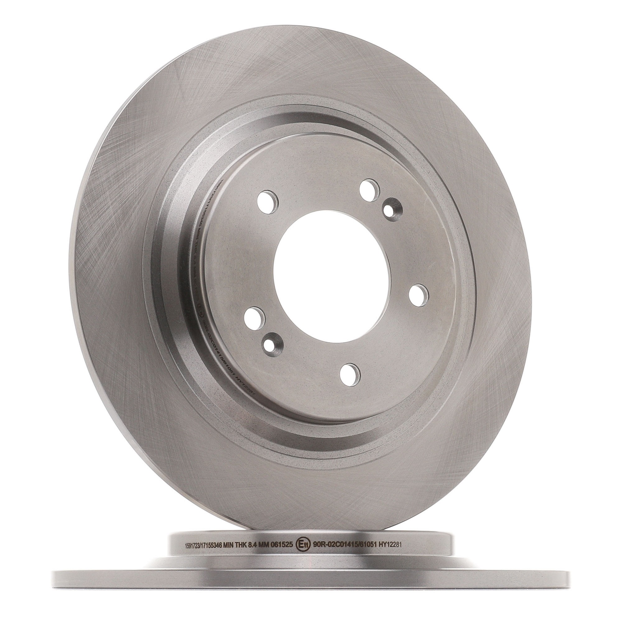 RIDEX 82B2963 Schijfremmen HYUNDAI Grandeur (IG) 3.3 GDI 290 Pk Benzine 2023