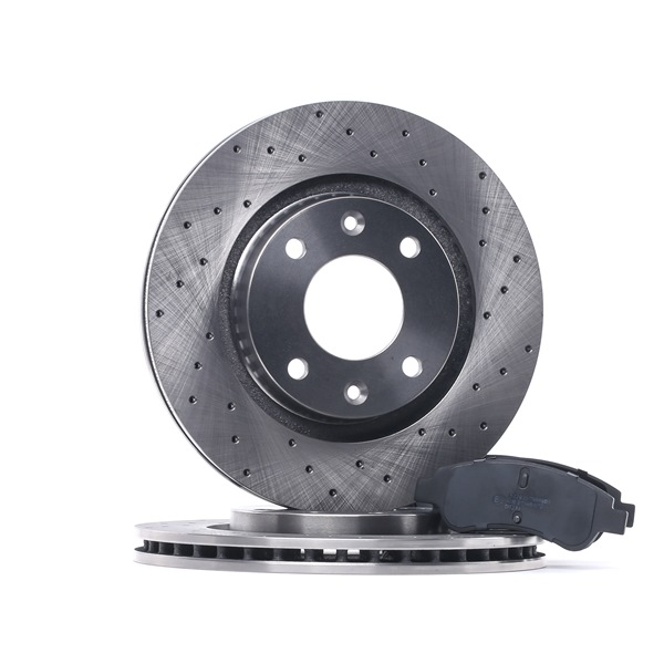 Jarrulevyt ja -palat RIDEX 3405B0955