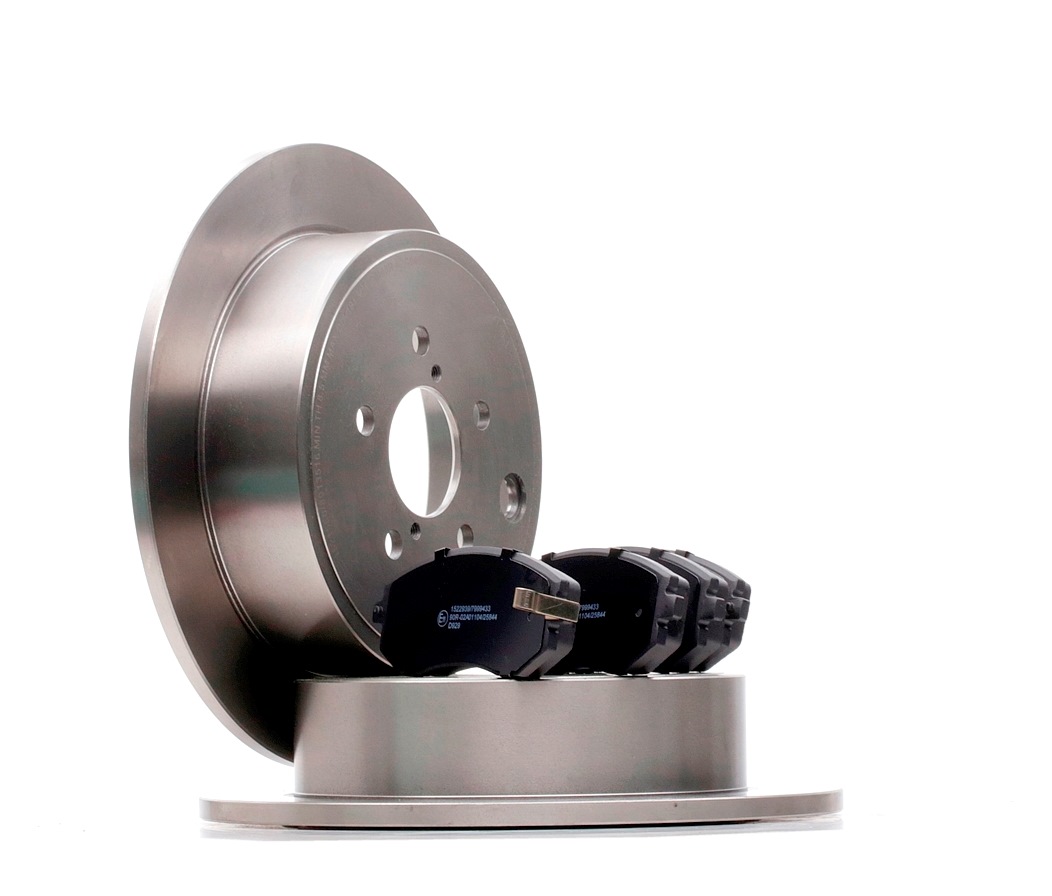 Bremsscheiben und -beläge 3405B1106 RIDEX 26296AE160 VW, CITROЁN, SUBARU