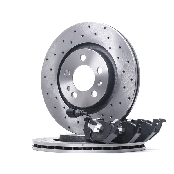 Комплект дискове и накладки RIDEX 3405B1121