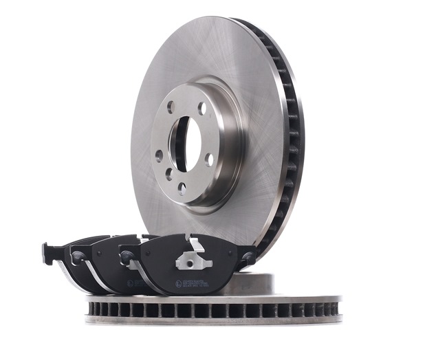 Bremsscheiben und -beläge 3405B1165 RIDEX 34116785669 BMW, MINI