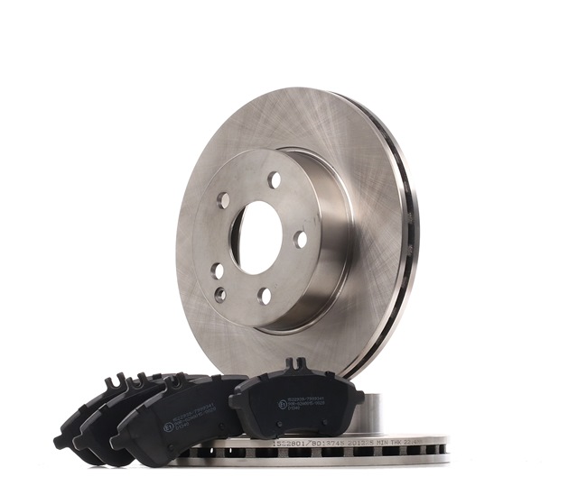 RIDEX 3405B1170 Bremsscheiben und -beläge