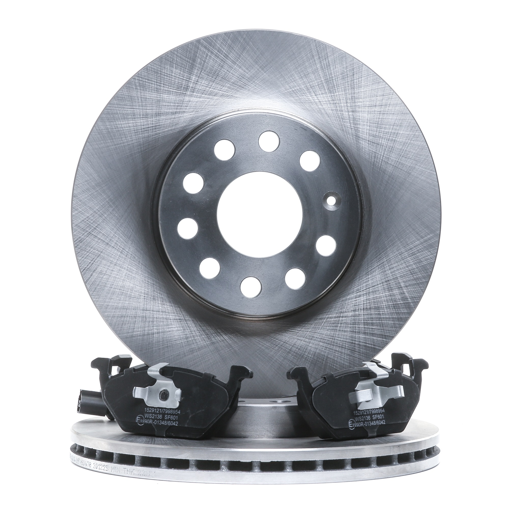 RIDEX 3405B1174 Bremsen komplett VW CADDY 2.0 TDI 16V 4motion 140 PS Diesel