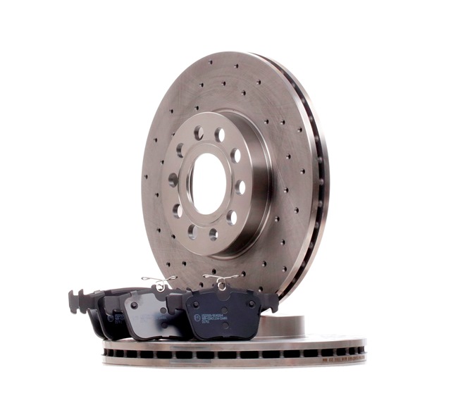 Комплект спирачни дискове и накладки RIDEX 3405B1430