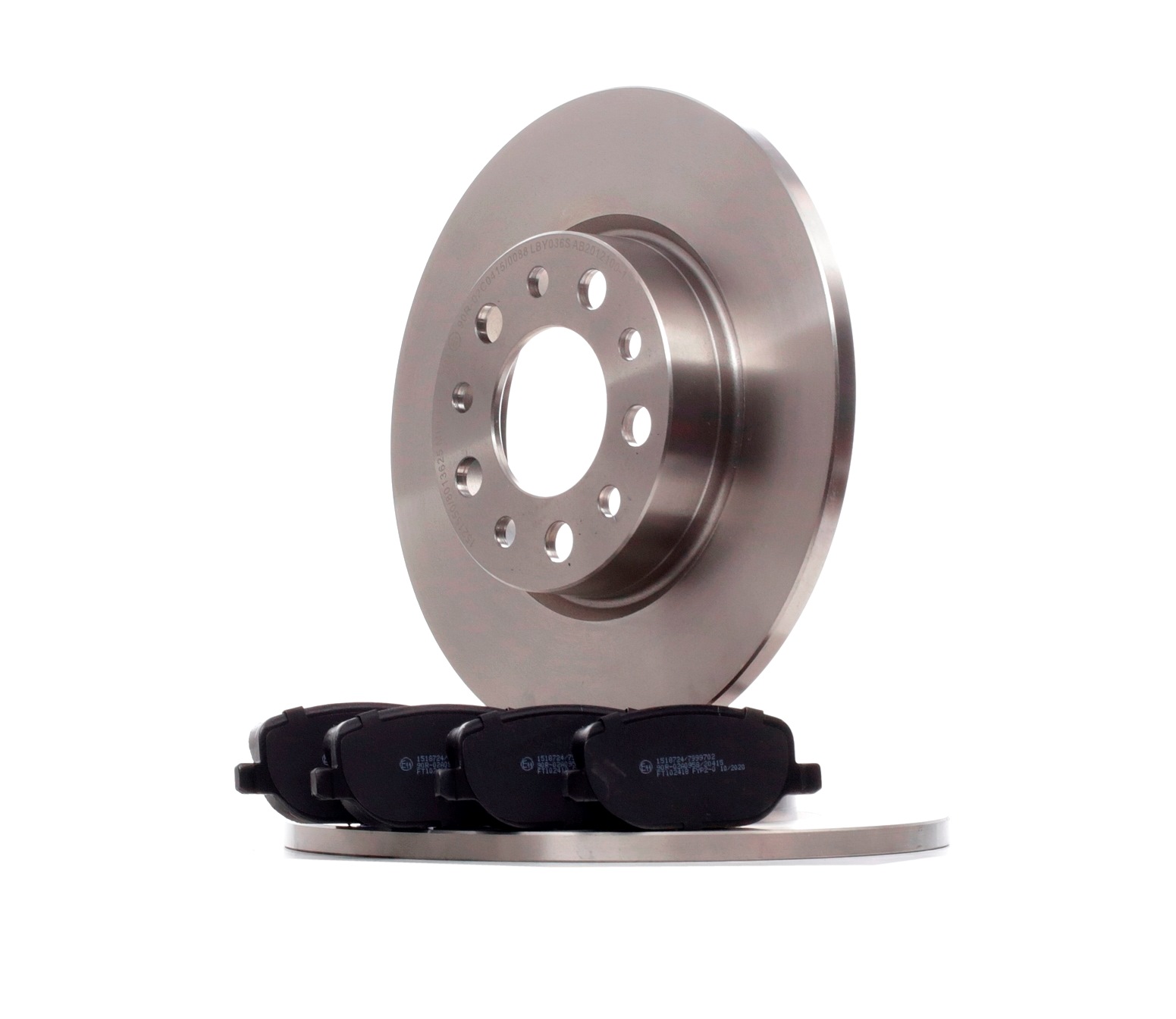 RIDEX 3405B1517 Souprava brzd, koutocova brzda R: 278mm, Zesílený brzdový kotouč: 12mm