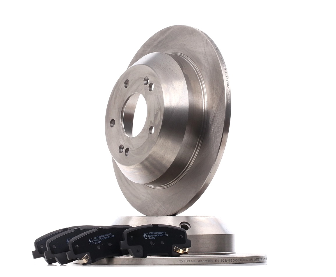 RIDEX 3405B1557 Souprava brzd, koutocova brzda R: 302,0mm, Zesílený brzdový kotouč: 11mm