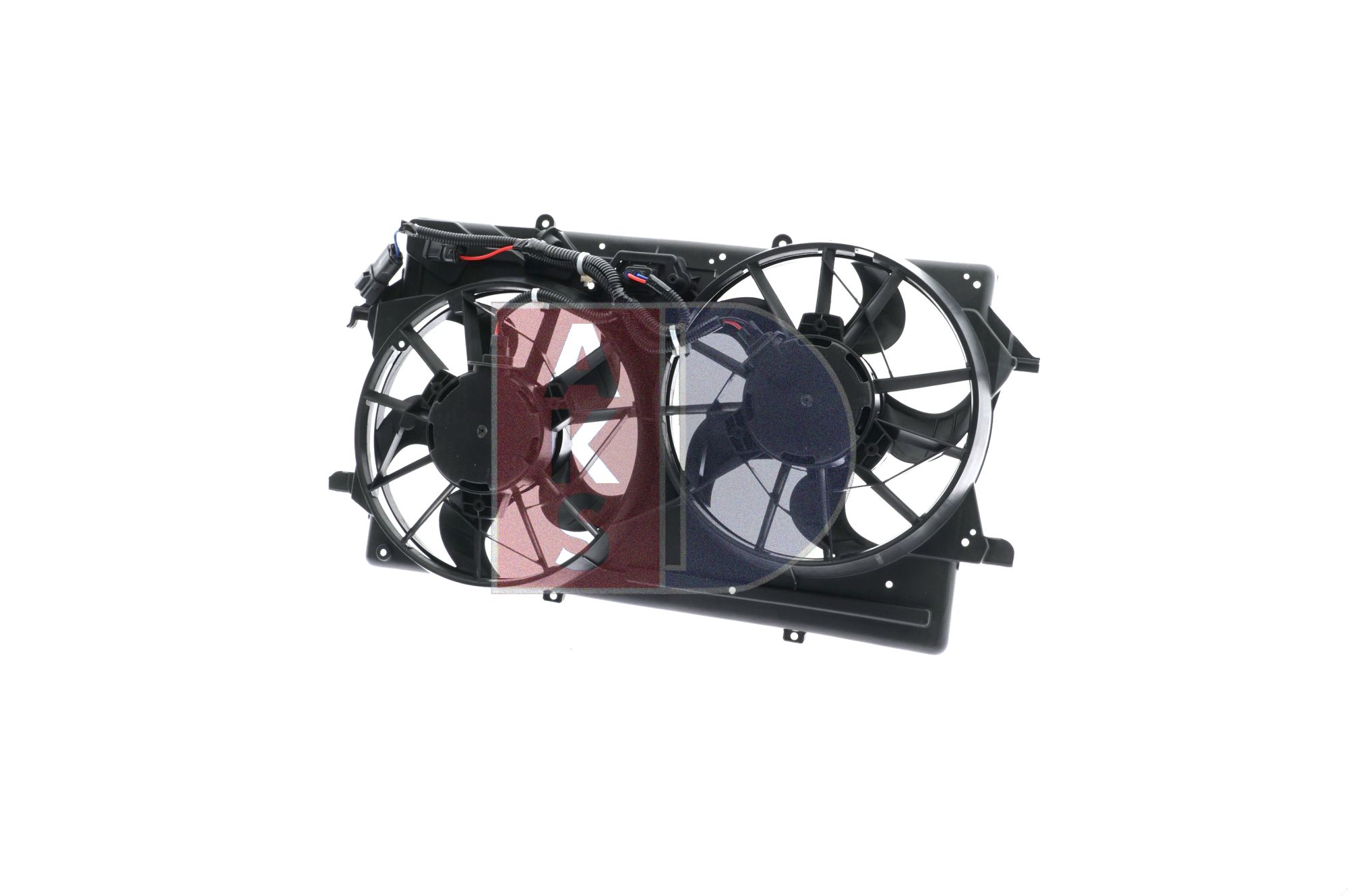 AKS DASIS Cooling Fan 098094N 300/300 12 130/190 With Radiator Fan Shroud FORD: Focus 2, Focus Mk1 Estate, Focus Mk1 Hatchback