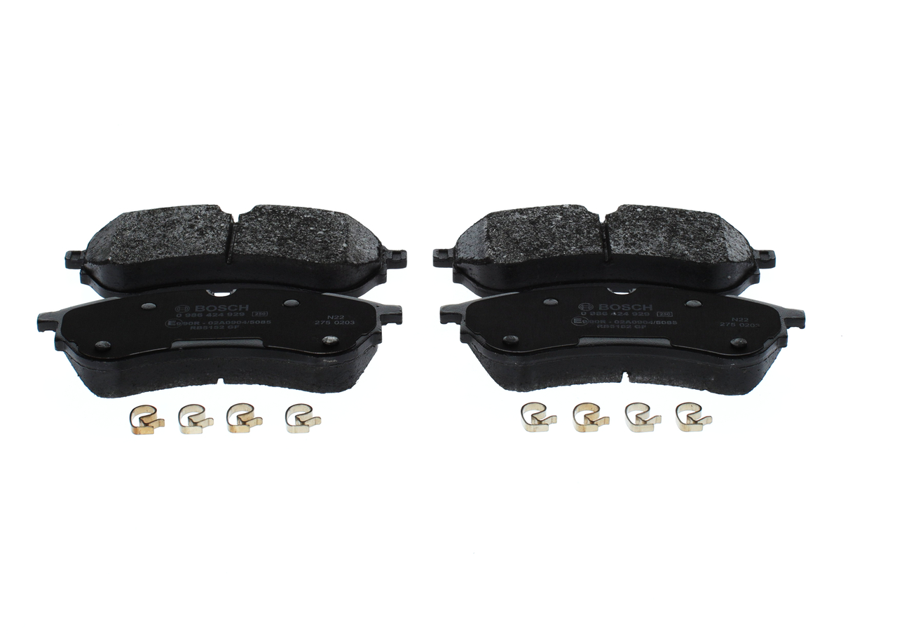 BP2547 BOSCH 0986424929 Накладки VW Crafter Ван цена предни и задни