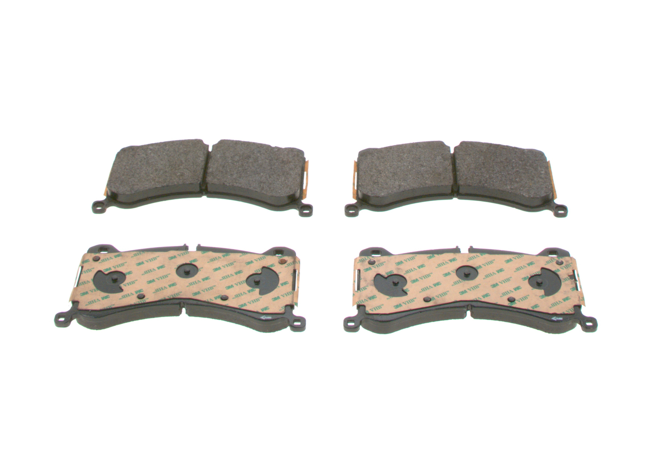 Комплект спирачно феродо, дискови спирачки 4KE 698 151 E BOSCH 0986424943 VW, AUDI, SKODA, SEAT