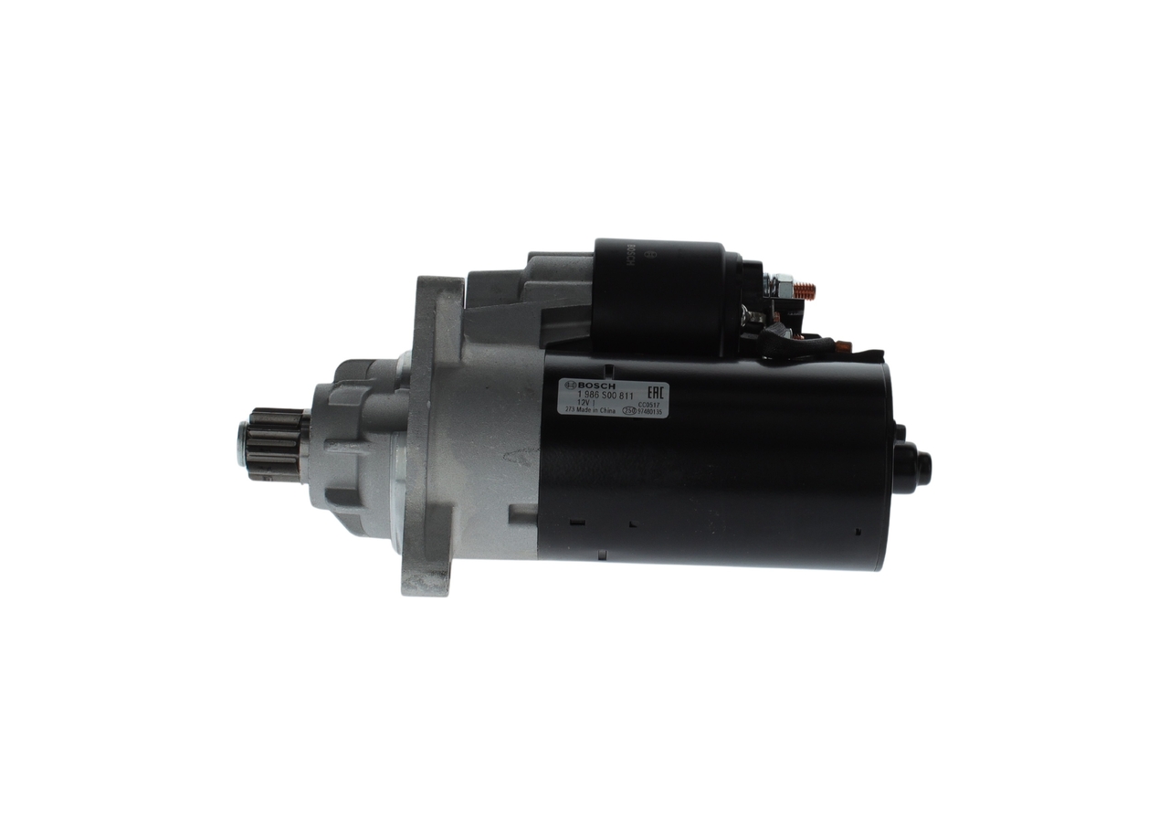 Anlasser 02B 911 023 M BOSCH 1986S00811 VW, AUDI, SKODA, SEAT