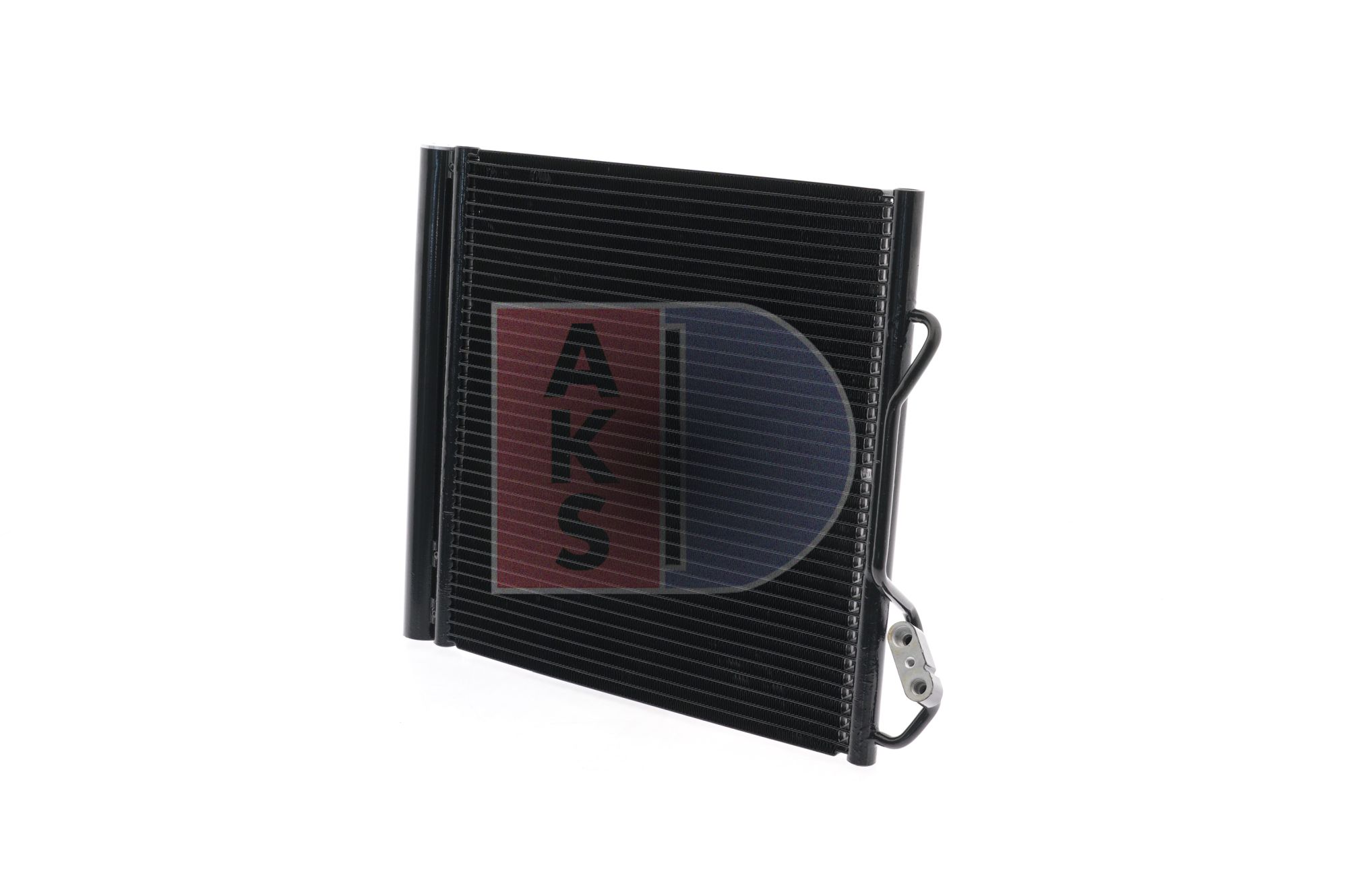 Air conditioning condenser Q0013198V002000000 AKS DASIS 122027N MERCEDES-BENZ, VOLVO, JAGUAR, SMART