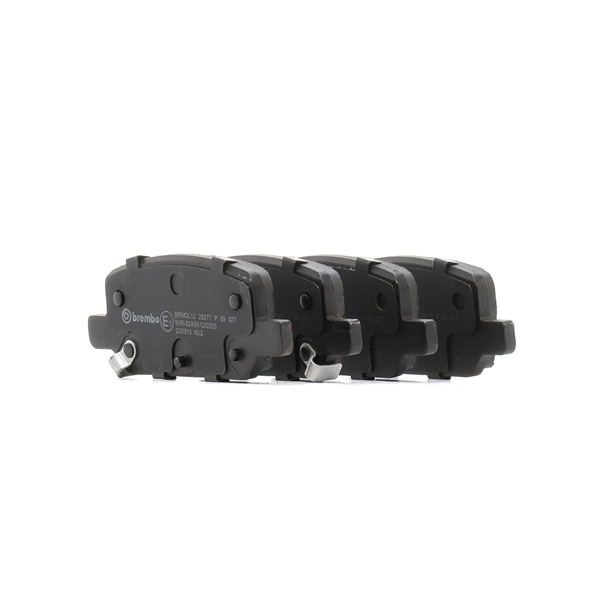 17224769 BREMBO P09027 Bremseklosser TESLA Model 3 (5YJ3) pris til bak og foran