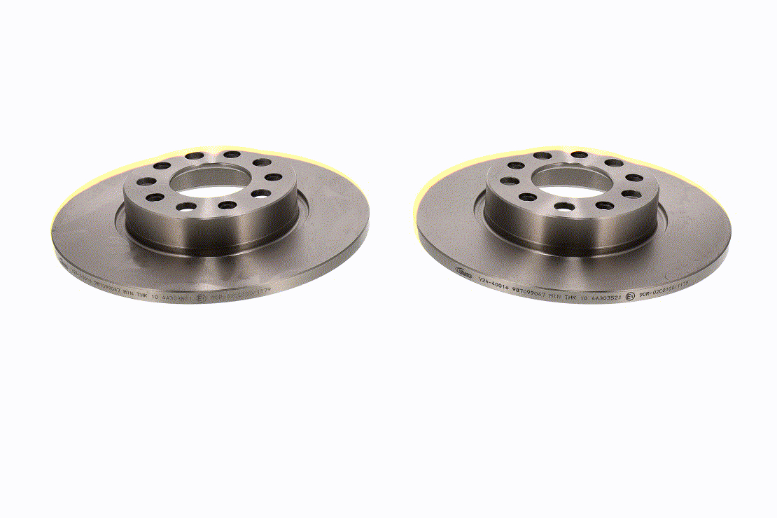 V24-40016 Remschijf VAICO 68248043AA FIAT, ALFA ROMEO, JEEP, CHRYSLER