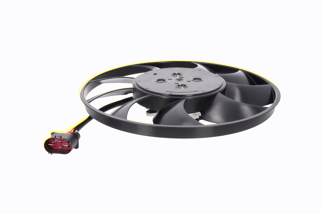 Вентилатор за охлаждане на двигателя 8W0959455B VEMO V15-01-1943 VW, AUDI, OPEL, SKODA, PORSCHE