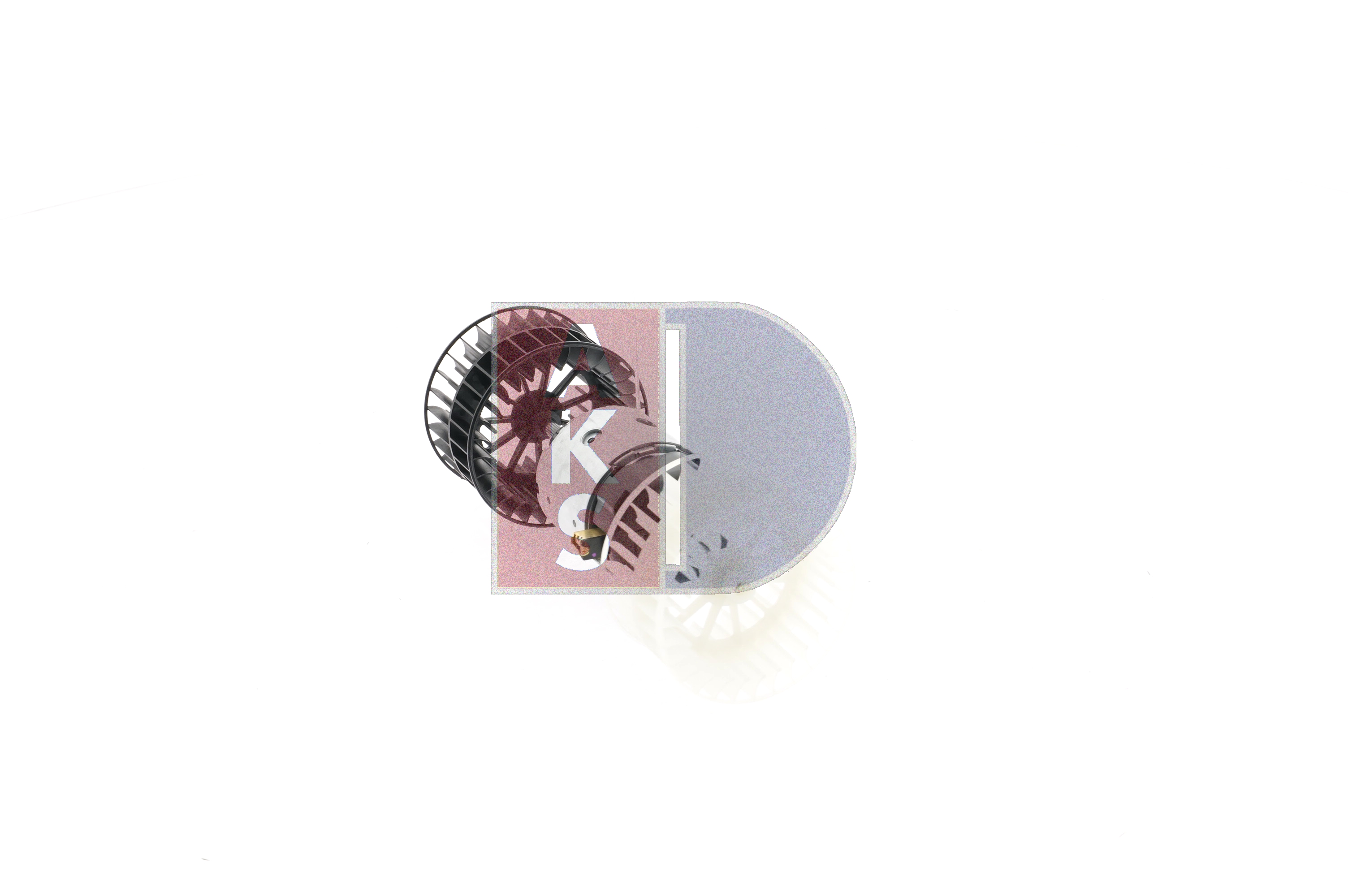 Innenraumgebläse 742840N AKS DASIS A0018300208 MERCEDES-BENZ, VOLVO, JAGUAR, MAN