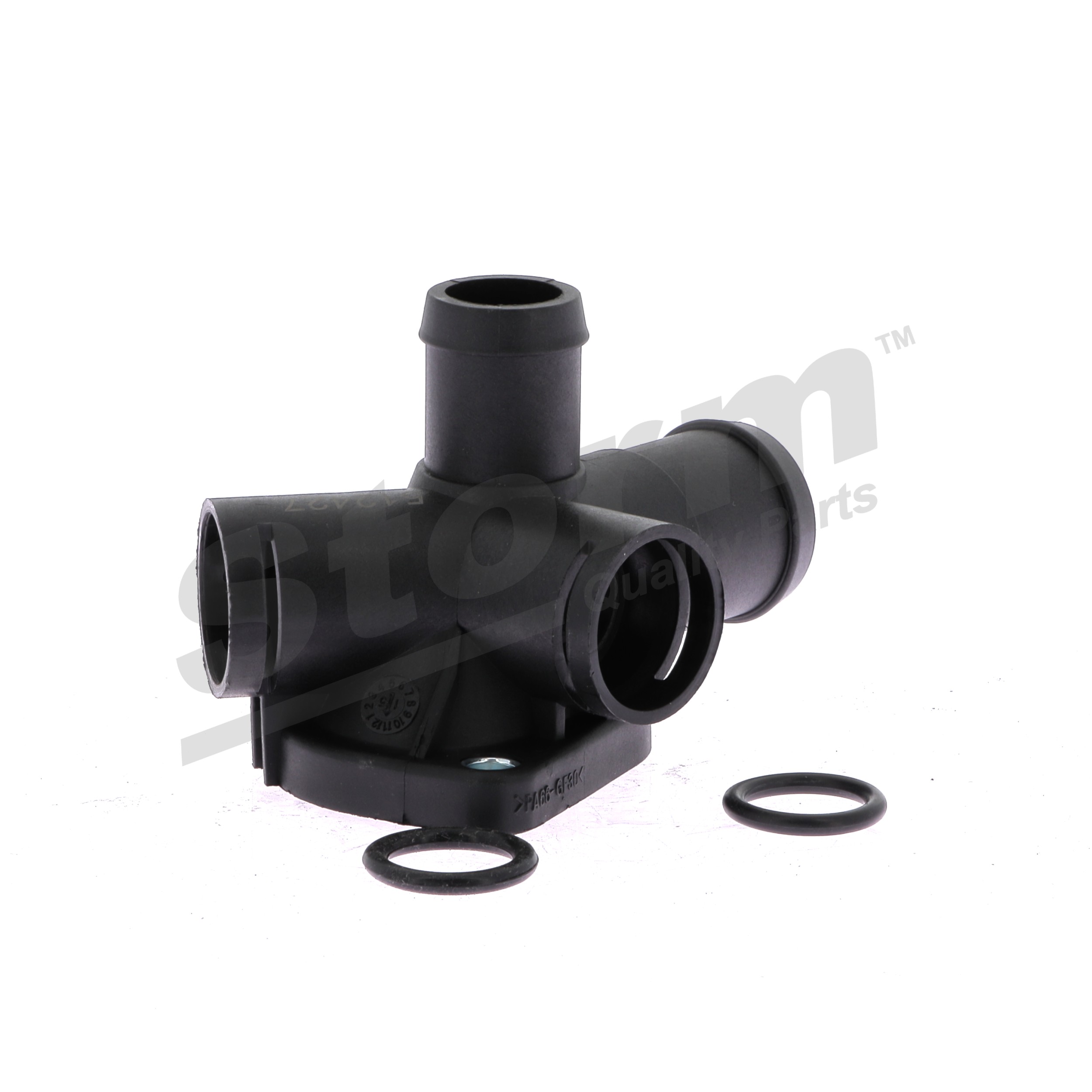Kühlmittelflansch F2379 STORM QUALITY PARTS 050121133C VW, AUDI, SKODA, SEAT