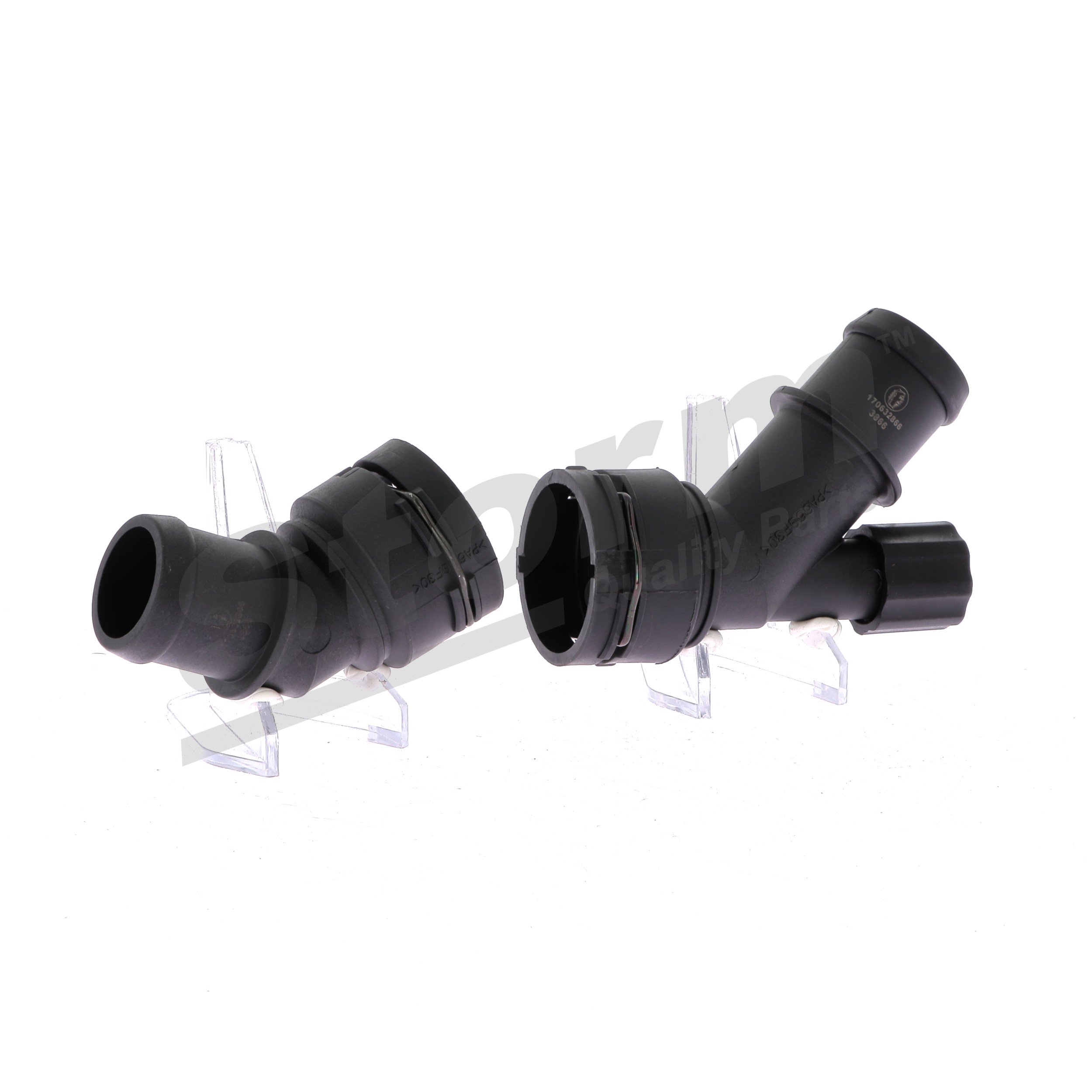 STORM QUALITY PARTS F3866 Kühlmittelflansch Kühlmittelflansch F3866 STORM QUALITY PARTS 1J0121619A VW, AUDI, SKODA, SEAT, CUPRA