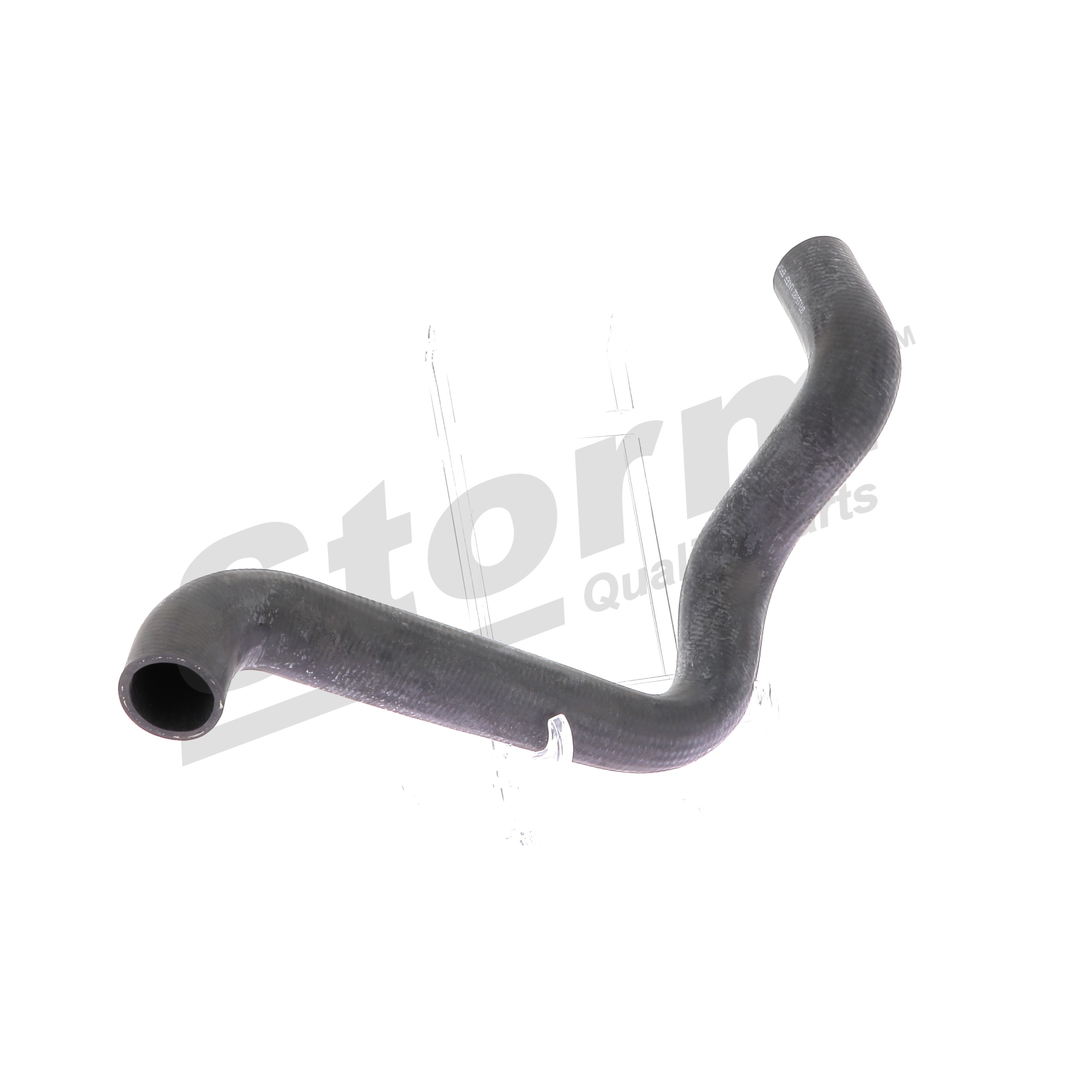 Kühlerschlauch F7535 STORM QUALITY PARTS 90128699 OPEL, VAUXHALL