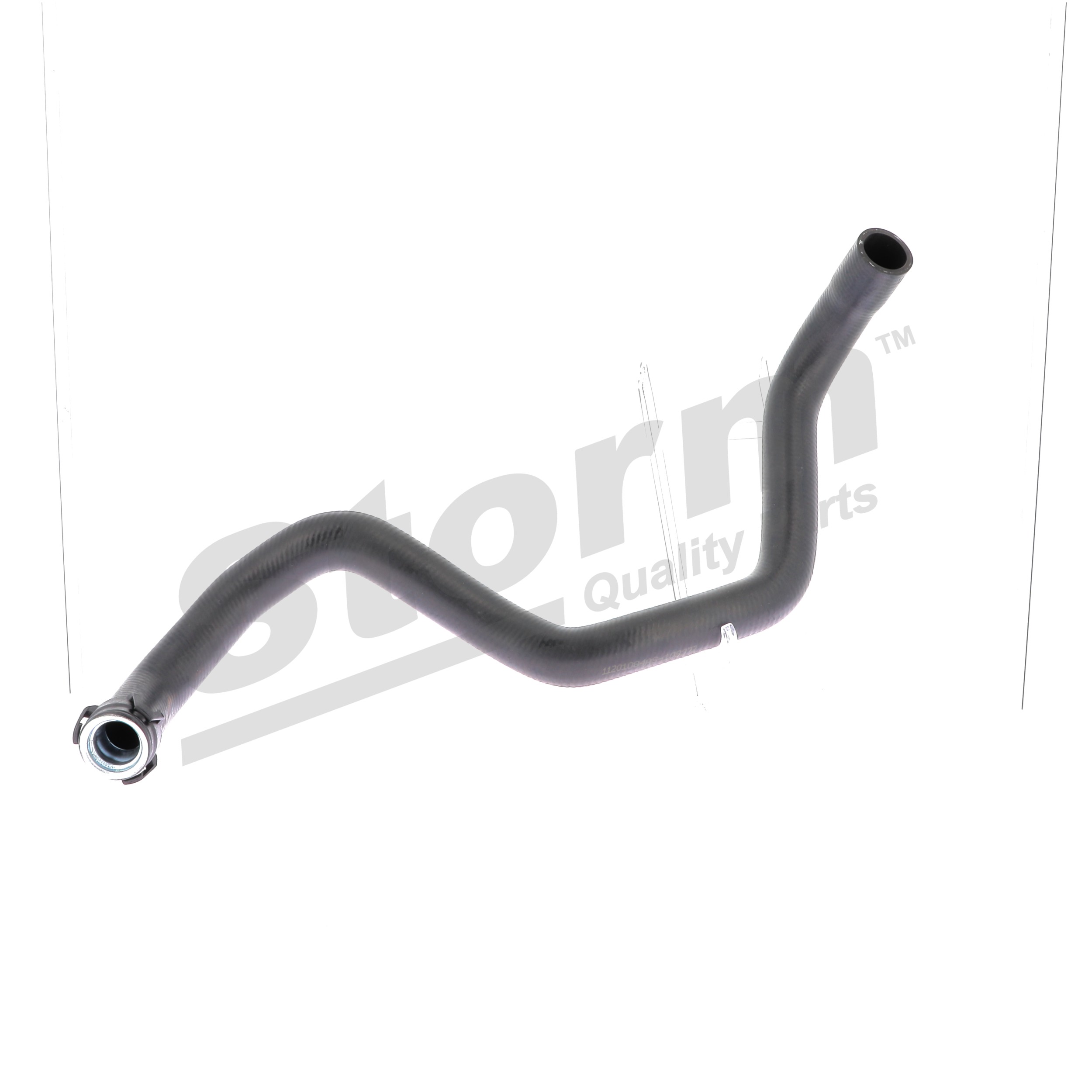 STORM QUALITY PARTS F8372 Kühlerschlauch Kühlerschlauch F8372 STORM QUALITY PARTS 1351F3 PEUGEOT, CITROЁN, DS