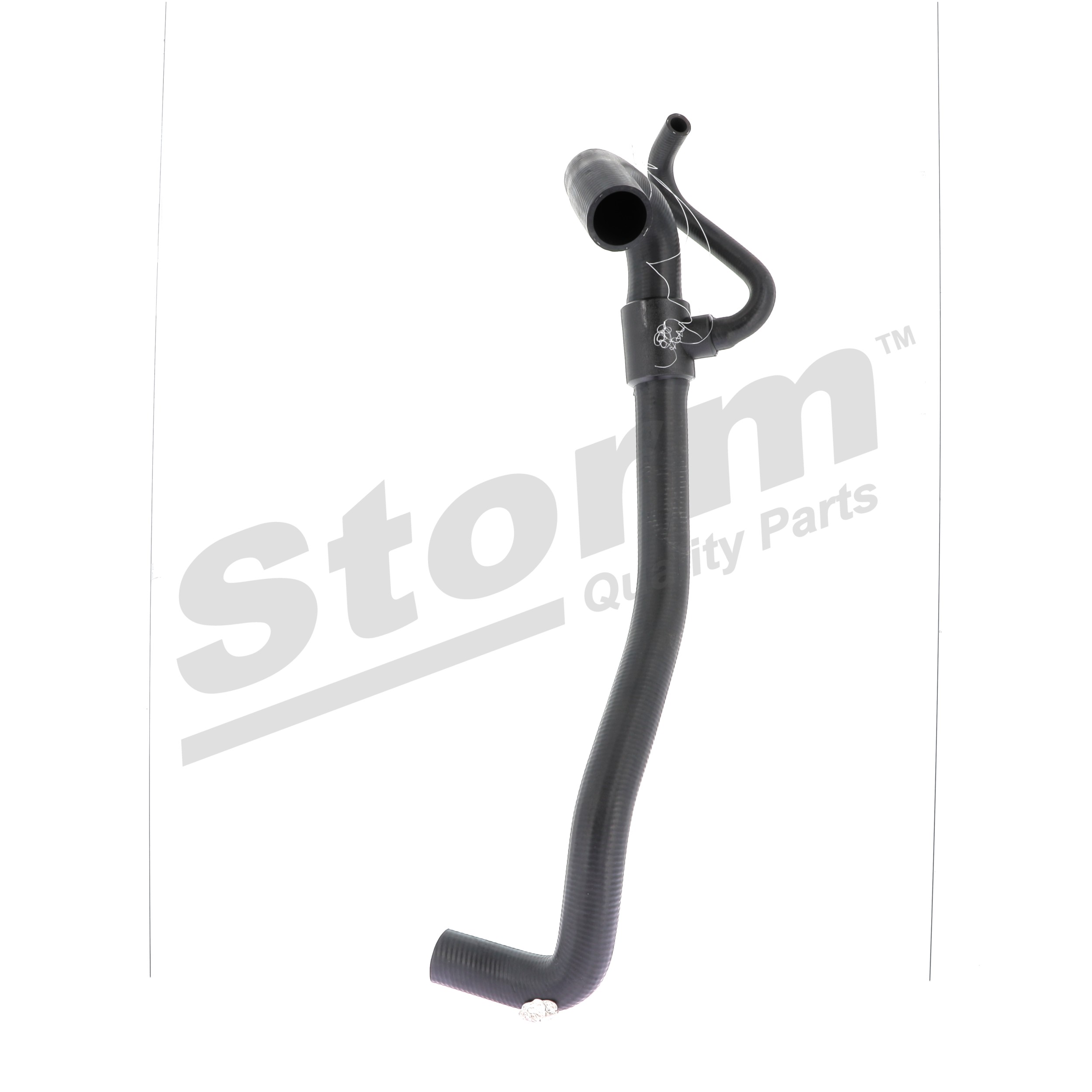 Kühlerschlauch F8720 STORM QUALITY PARTS 1323E3 PEUGEOT, CITROЁN