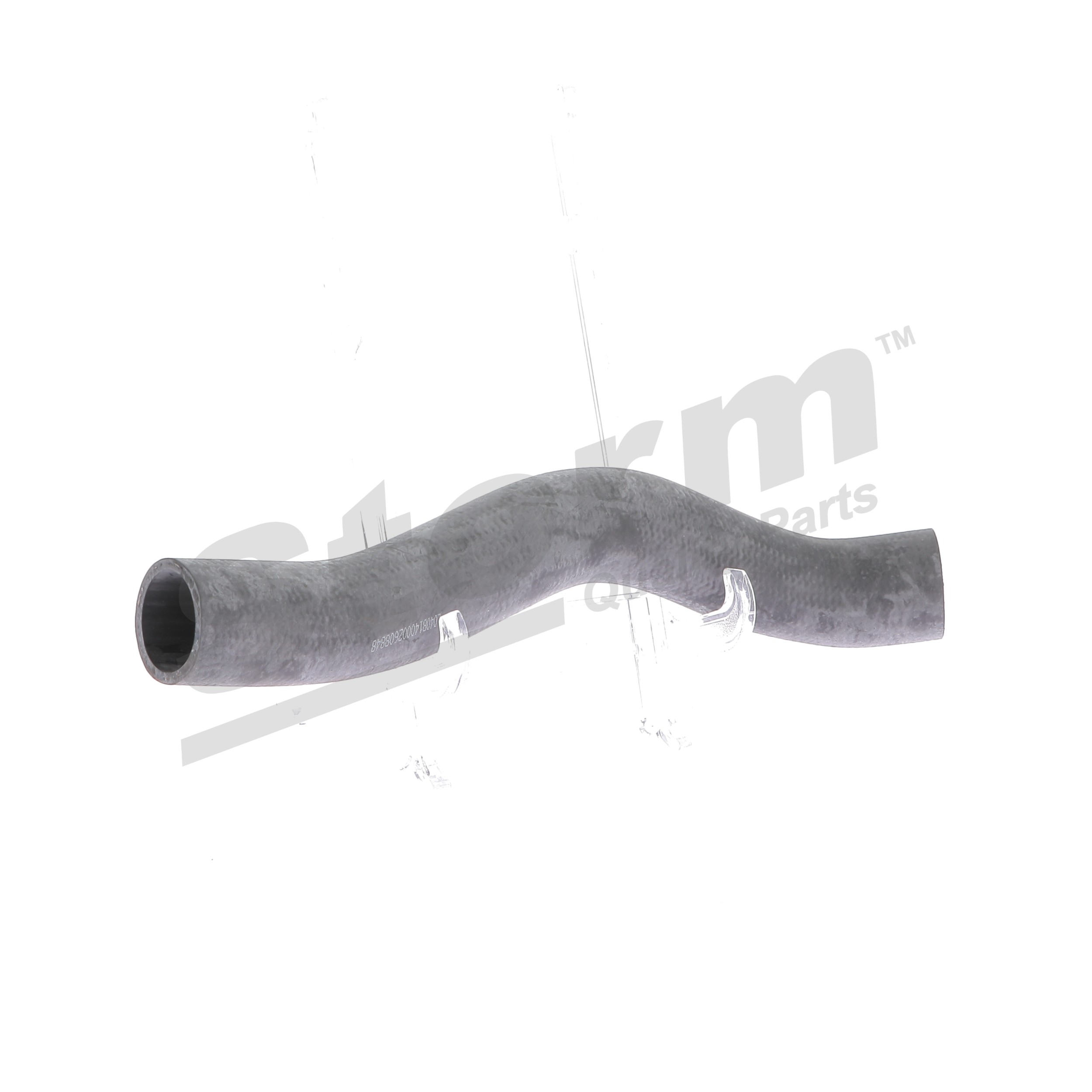 Kühlerschlauch F8848 STORM QUALITY PARTS 1337069 OPEL, VAUXHALL