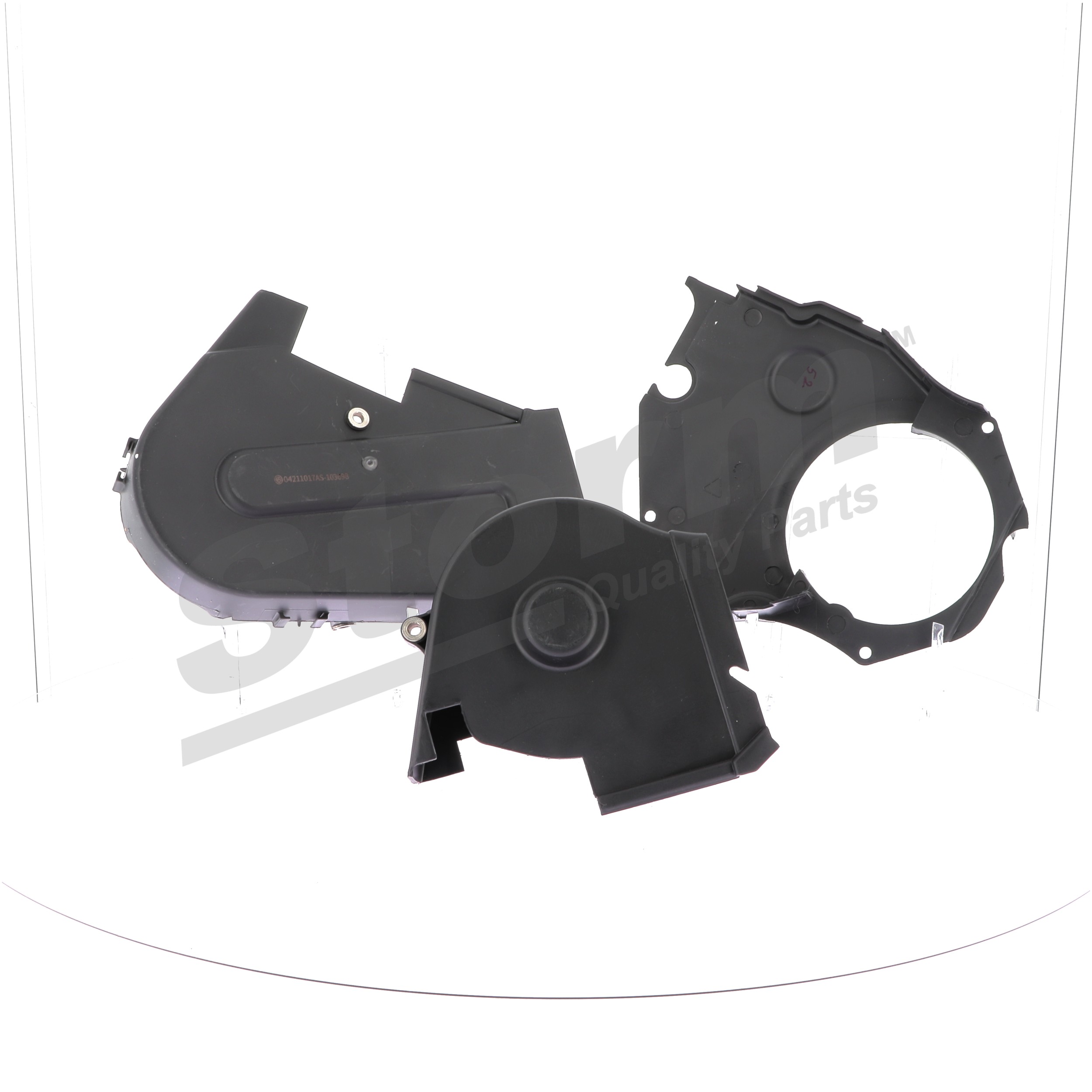 STORM QUALITY PARTS F9837 Couvercle de courroie de distribution Citroën Berlingo First 1.4 i bivalent 75 CV Essence/gaz naturel comprimé (GNC) 2008