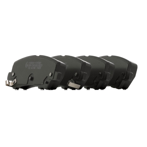 RIDEX 402B1629 Комплект спирачно феродо, дискови спирачки