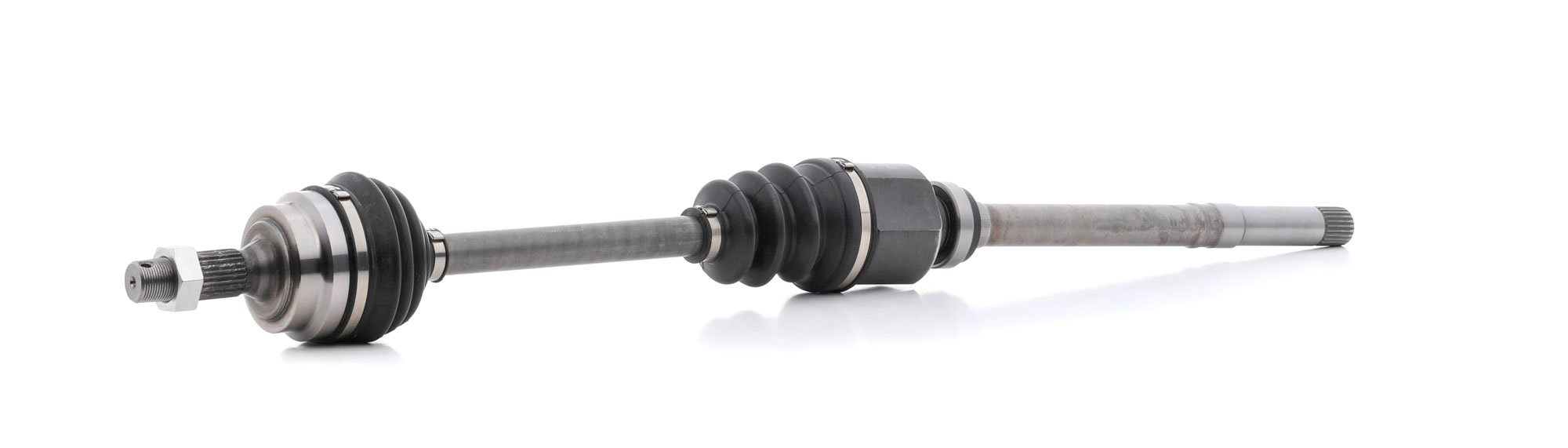 RIDEX 13D1053 Hnací hřídel Délka: 875mm, Vnější ozubení - strana kola: 25