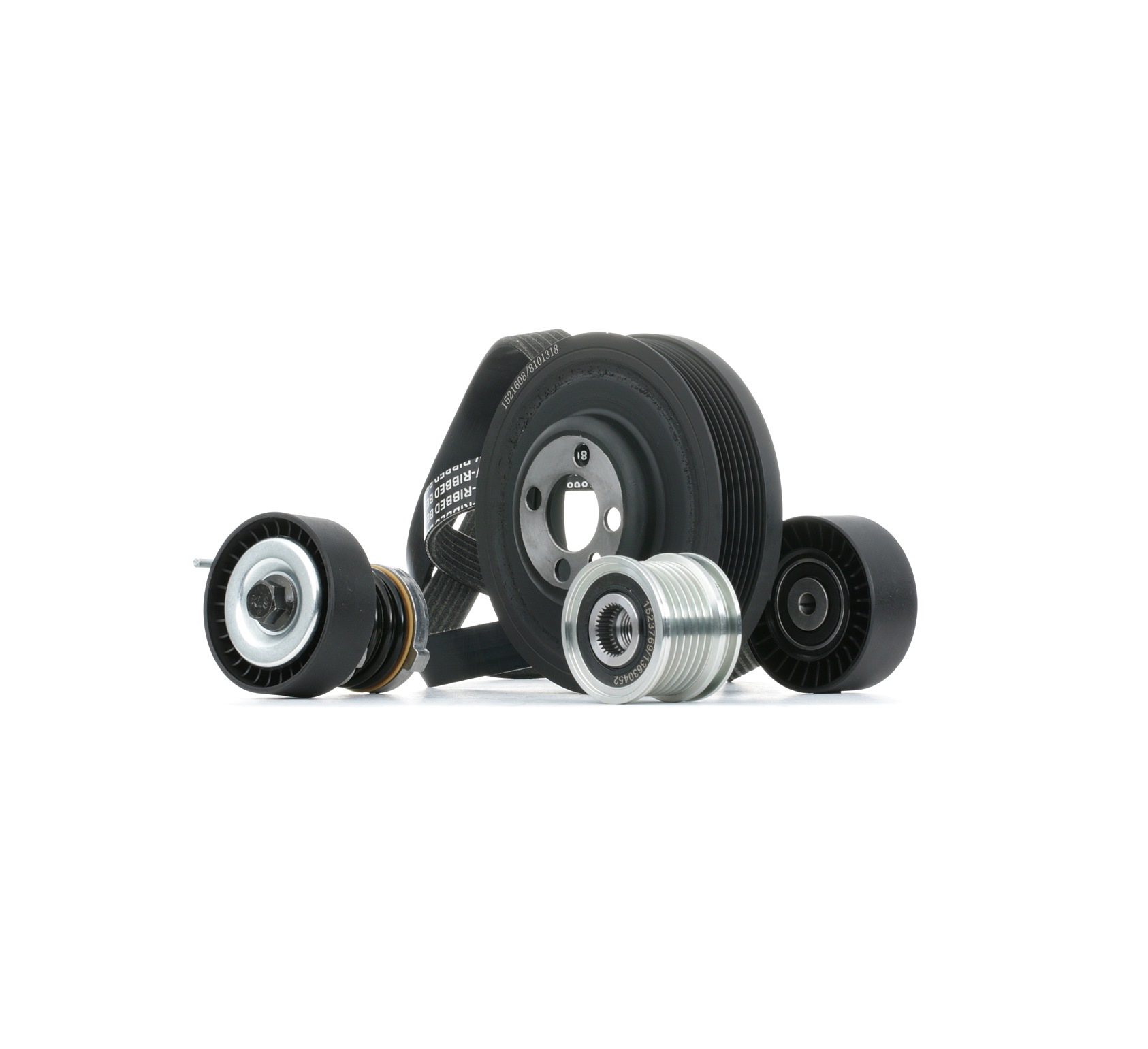 Auxiliary belt kit RIDEX 542R0849 rating