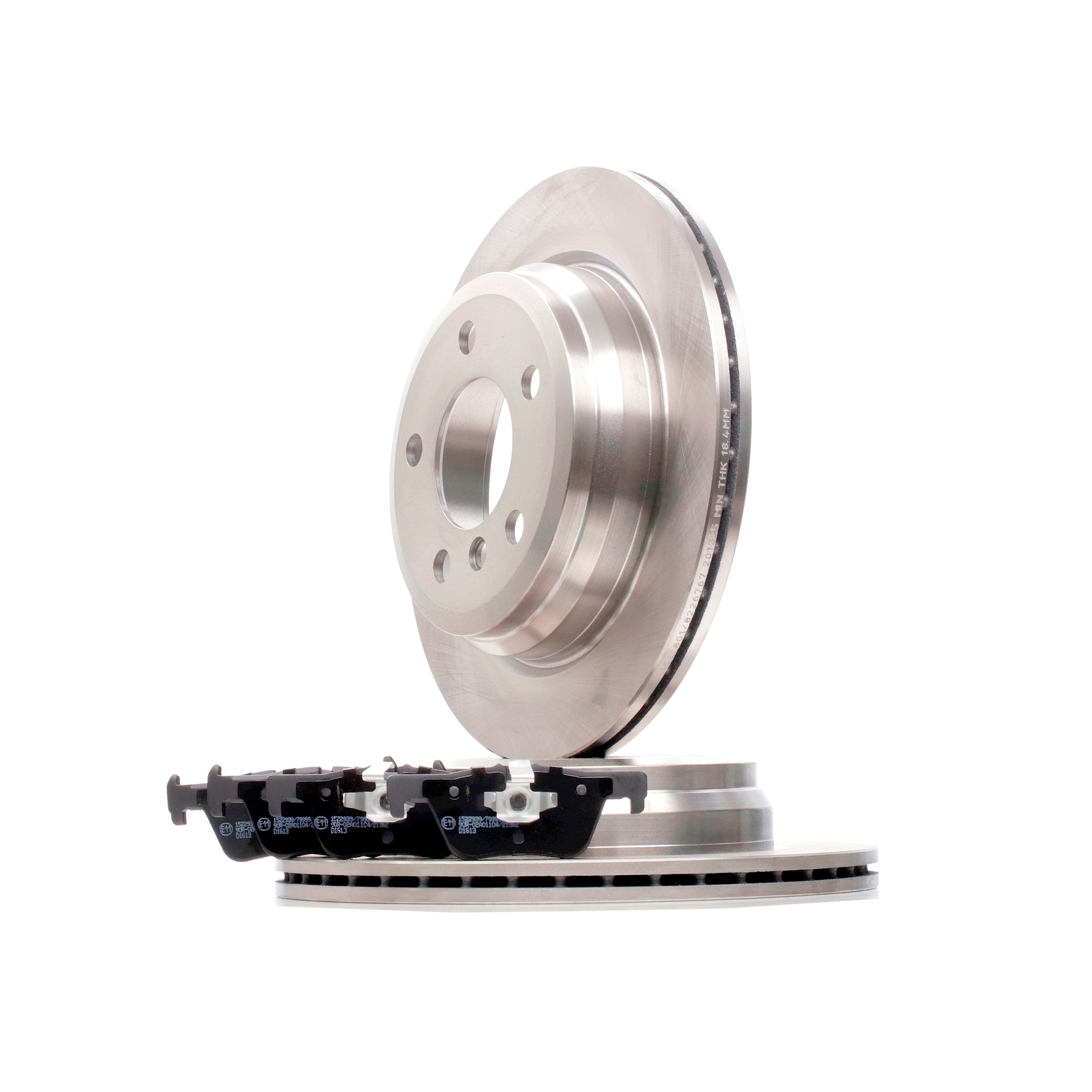 RIDEX 3405B1661 Remschijven en blokken, set BMW F31 320 d xDrive 184 Pk Diesel 2014