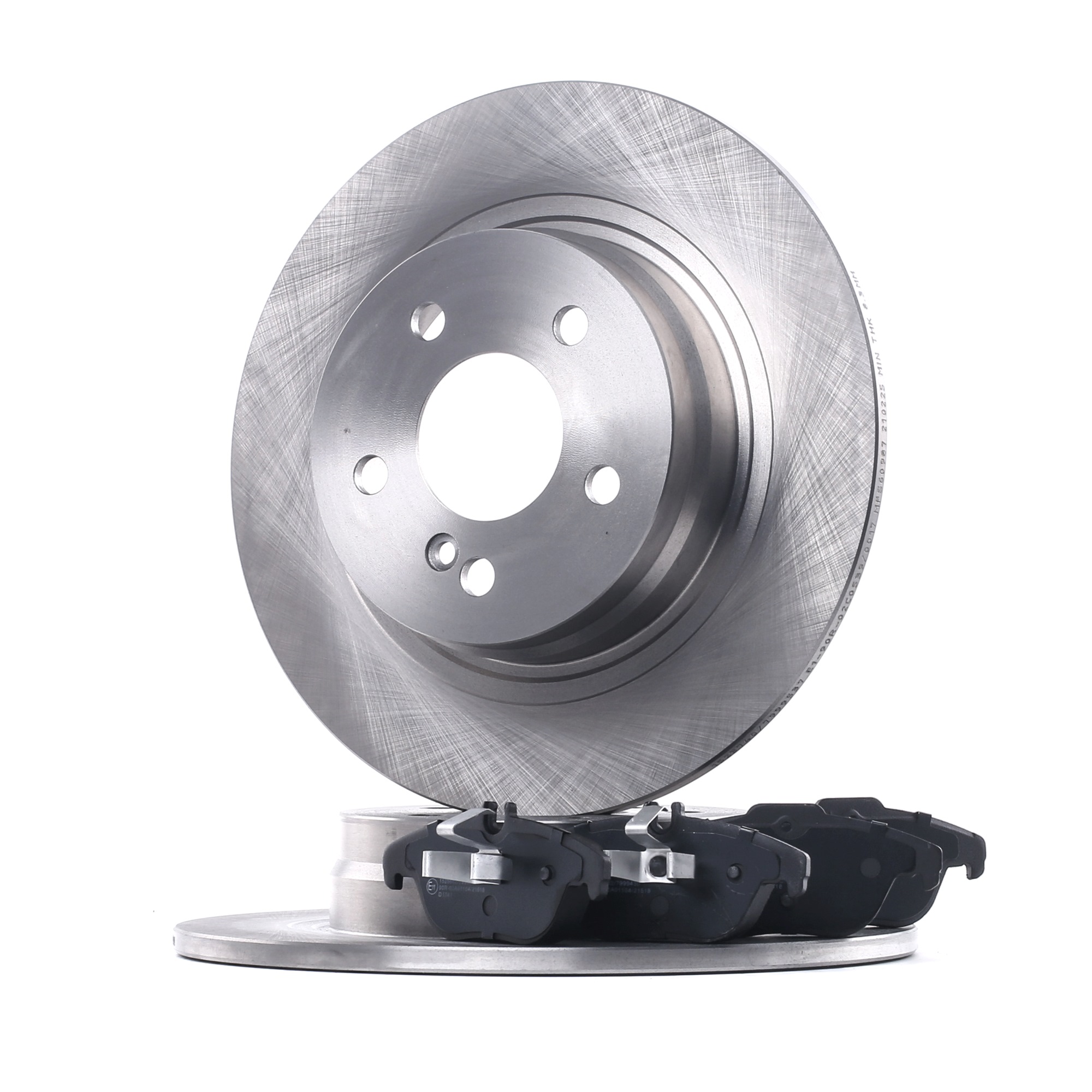Brake disc and pad sets RIDEX 3405B1662 rating