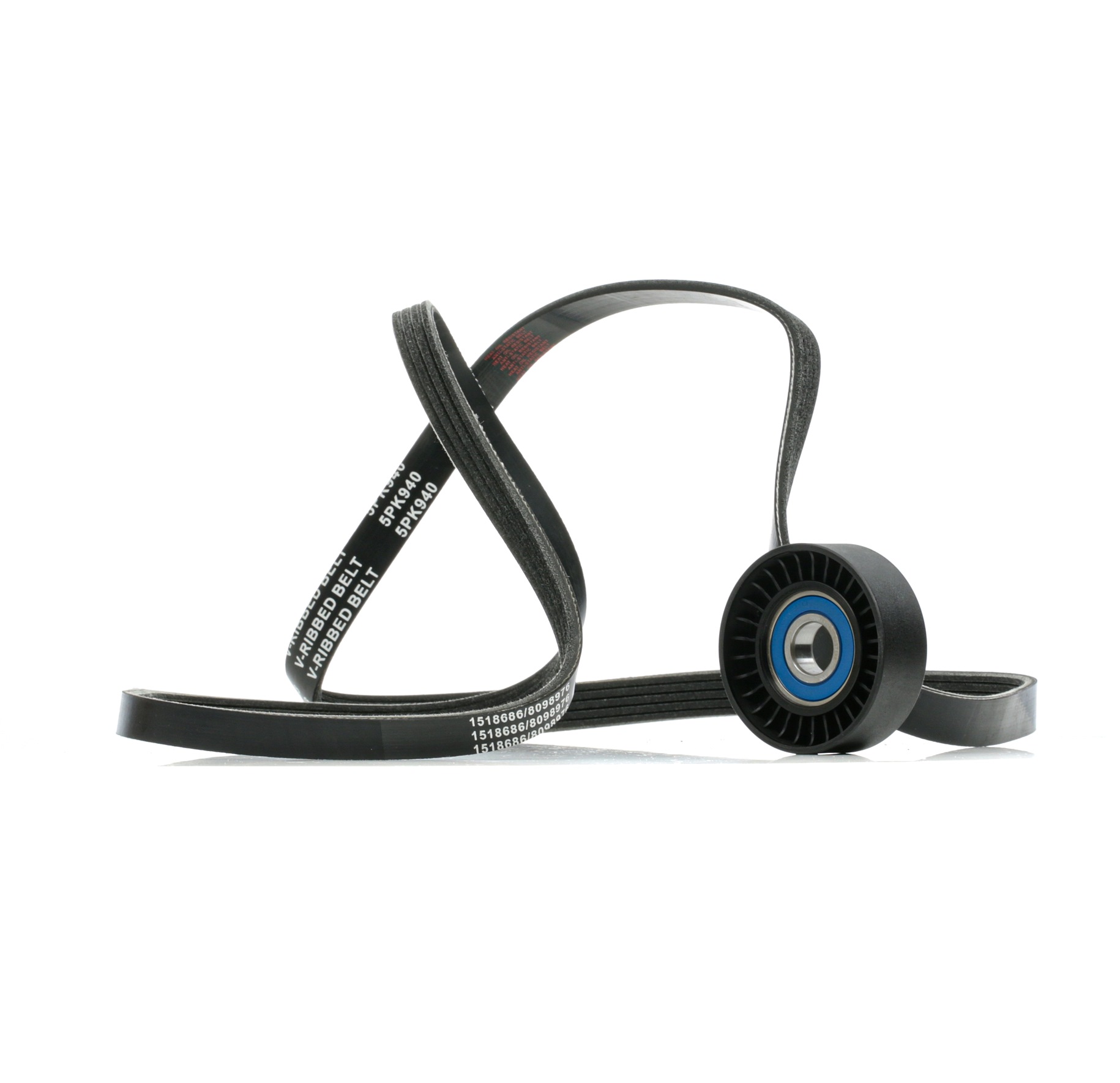 Auxiliary belt kit RIDEX 542R0889 rating