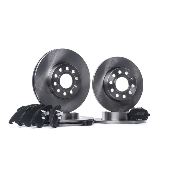 Kit Frein Avant RIDEX 3405B1775 - Disques Ventilés Intérieur Ø259 Mm, Plaquettes, Pour Renault Clio II Et Autres