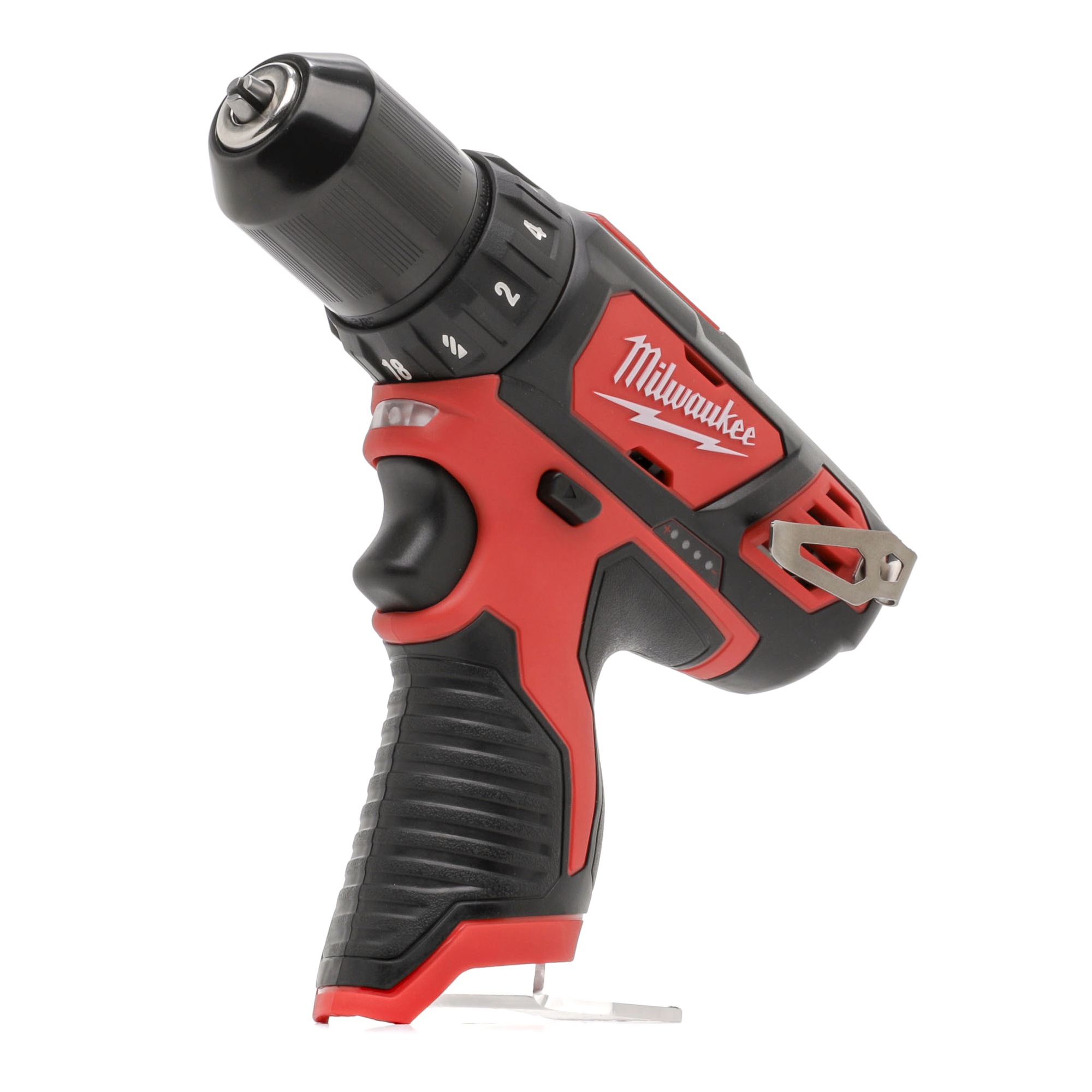 MILWAUKEE 4933441930 Akkuschrauber Spannung: 12V, Drehzahl bis: 0-15001/min, battery not included, Spannbereich Bohrfutter bis: 10mm
