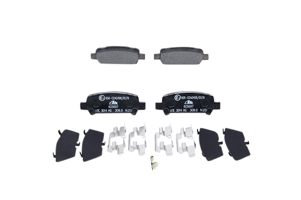 605697 ATE 13046056972 Накладки Subaru Outback 2 цена предни и задни