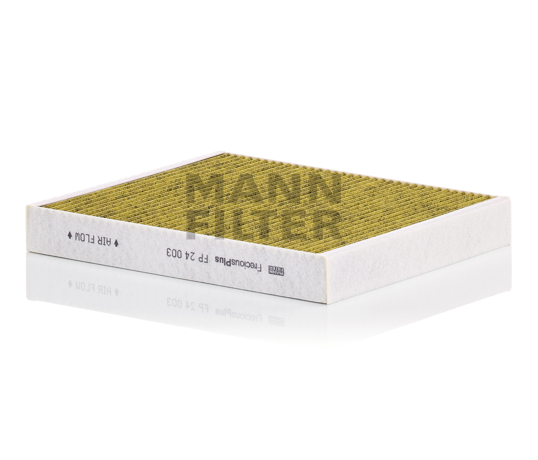 MANN-FILTER FP 24 003 Filtr, vzduch v interiéru Délka: 240mm, Šířka: 204mm, Výška: 31mm