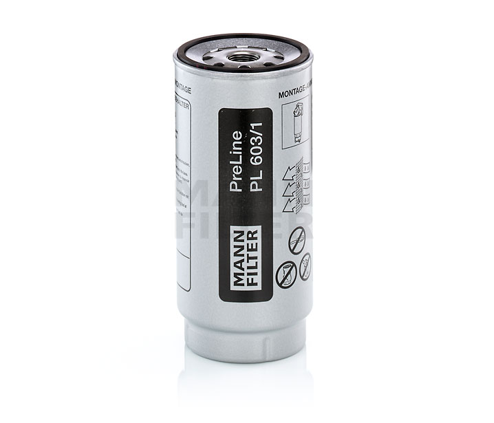 Filtre à carburant A960 477 0503 MANN-FILTER PL603/1x MERCEDES-BENZ