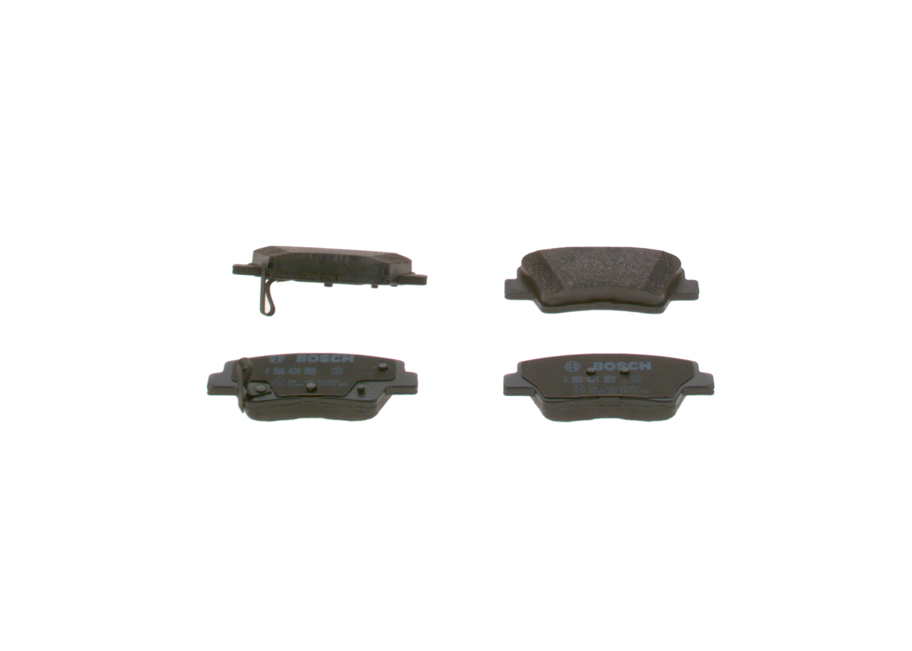 Bremsbeläge 0 986 424 959 BOSCH 58302B2A70 HYUNDAI, MAZDA, KIA