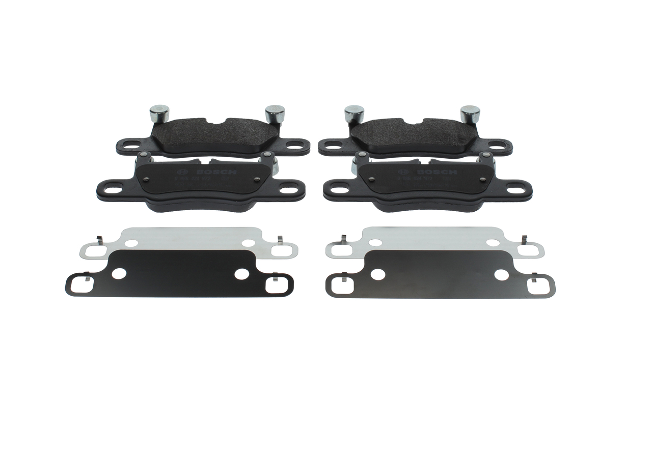 Bremsbeläge 9Y0698451H BOSCH 0986424972 PORSCHE