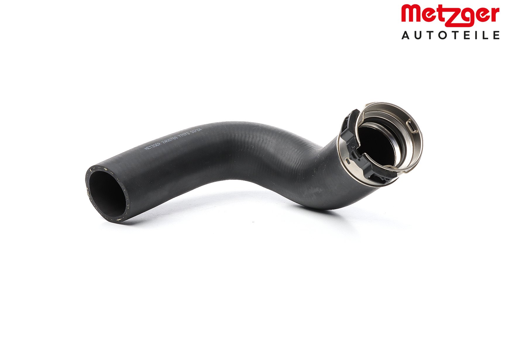 Ladeluftschlauch 2400789 METZGER 52018232 FIAT, ALFA ROMEO, LANCIA