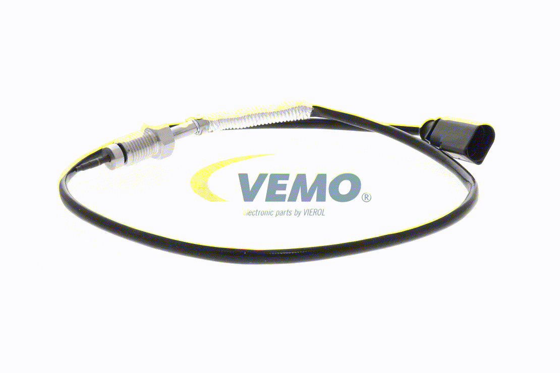VEMO V10-72-0125 Sensor, uitlaatgastemperatuur 2-polig, Temperatuurbereik van: -40°C, Temperatuurbereik tot: 900°C