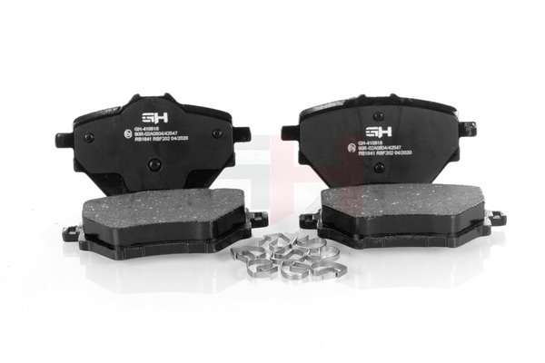 Plaquettes de frein 0446522300 GH GH-410618 CITROЁN, TOYOTA, LEXUS, DAIHATSU, SATURN