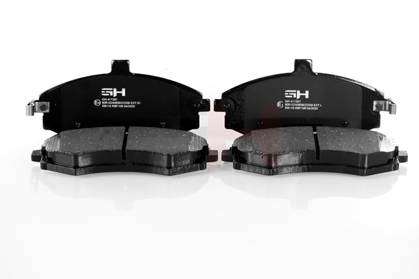 Brake pad set, disc brake GH GH-411301 rating
